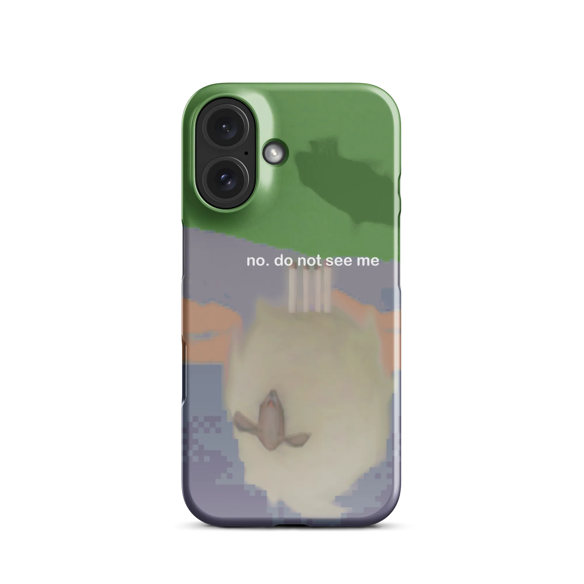 iphone snap case - do not see me