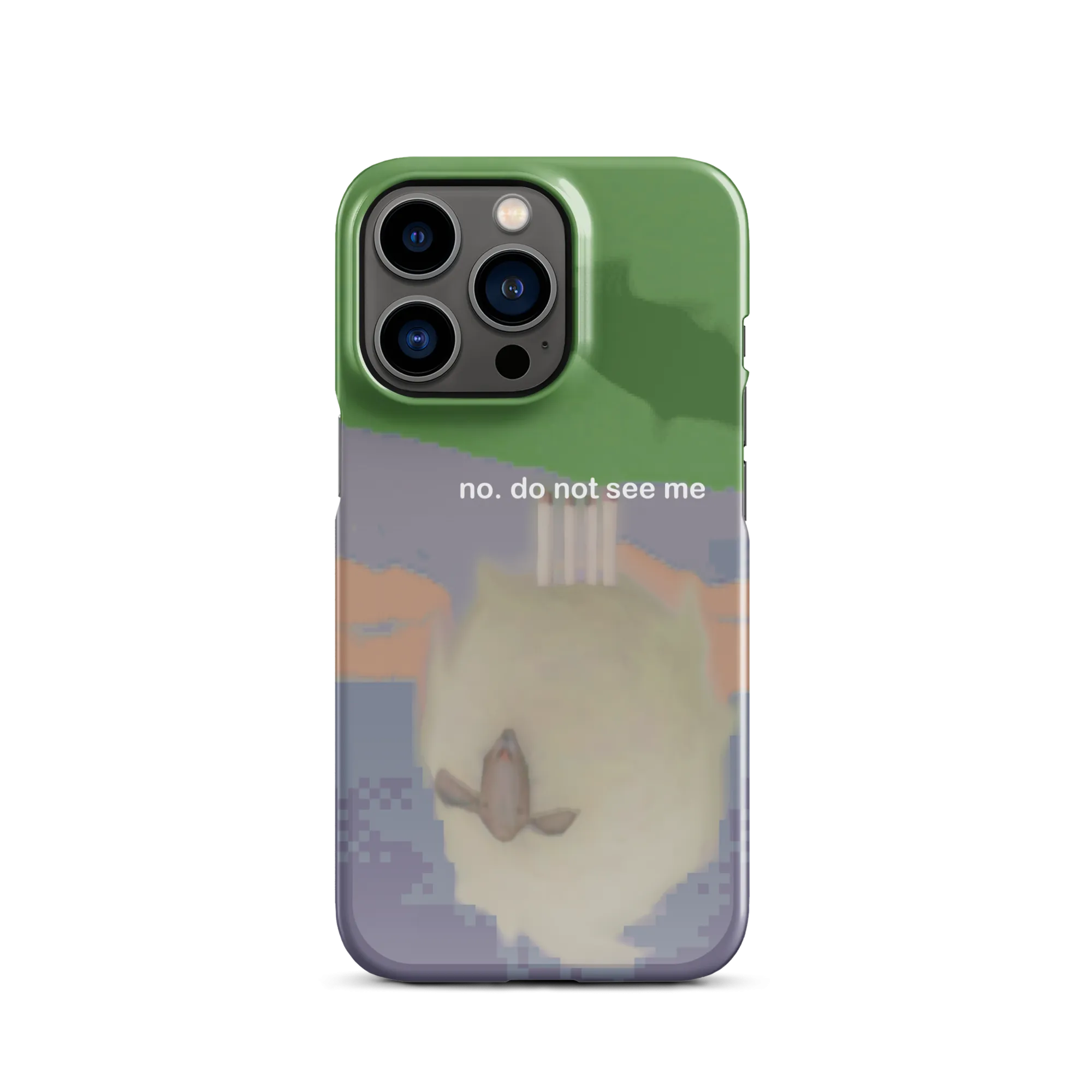 iphone snap case - do not see me