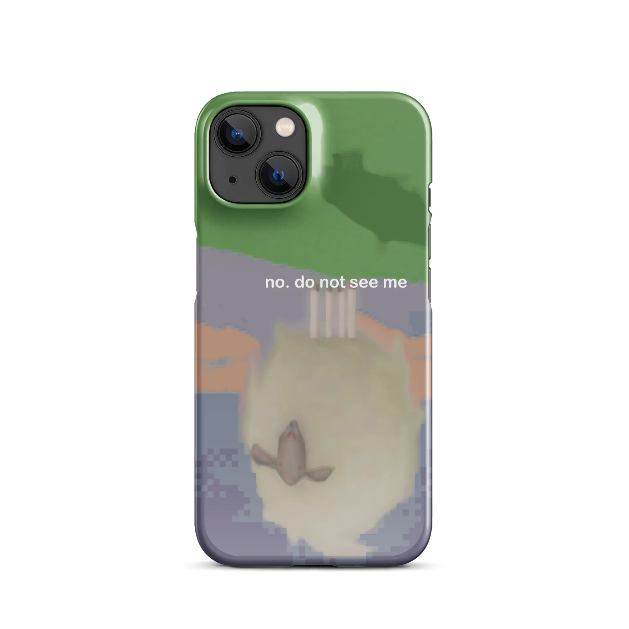 iphone snap case - do not see me