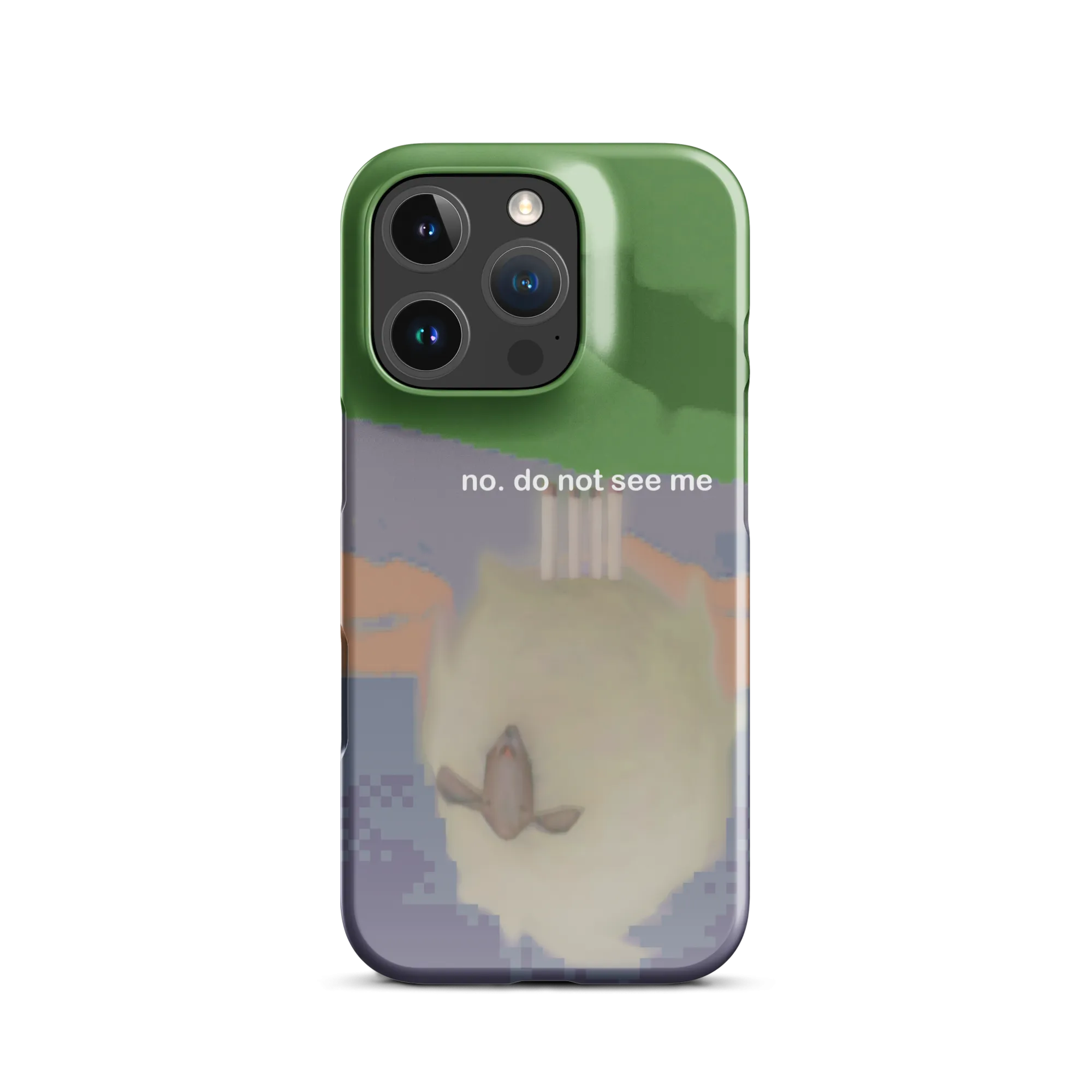 iphone snap case - do not see me