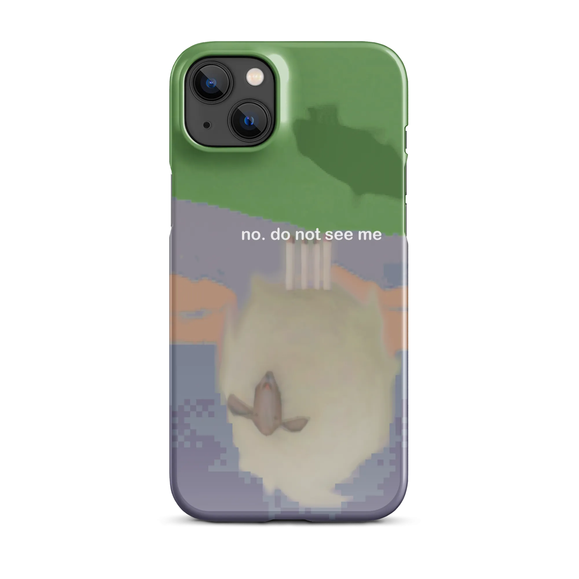 iphone snap case - do not see me