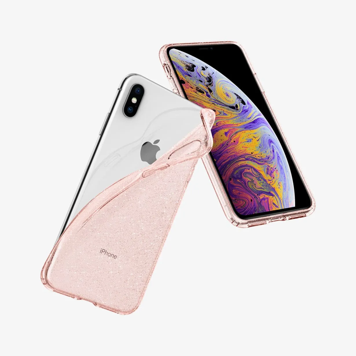 iPhone X Series - Liquid Crystal Glitter