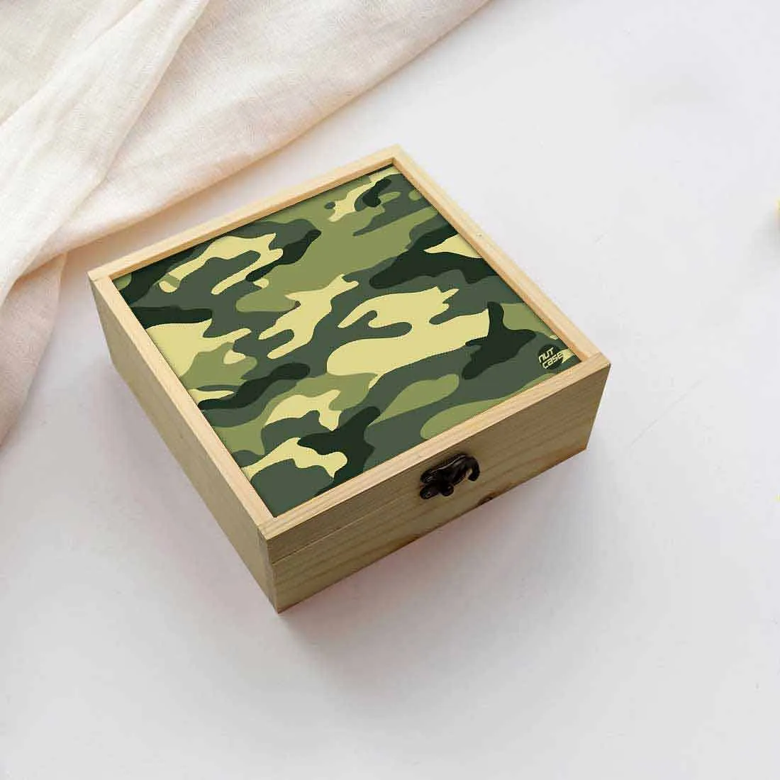 Jewellery Box Makepup Organizer -  Camo