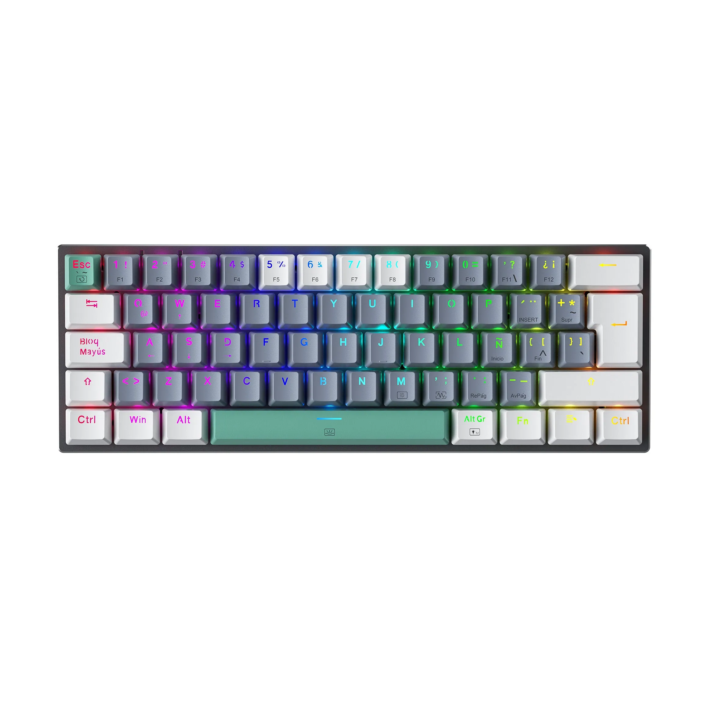 K500-B61 Wired Mechanical Keyboard - ISO Layout