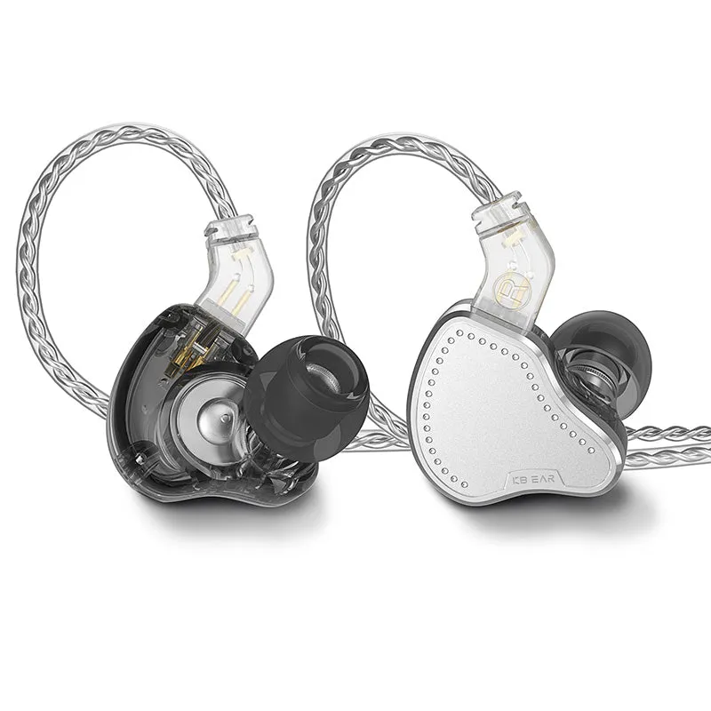 【KBEAR Pecker】HiFi 2BA 1DD Driver Earphones In-Ear Metal Monitor IEM