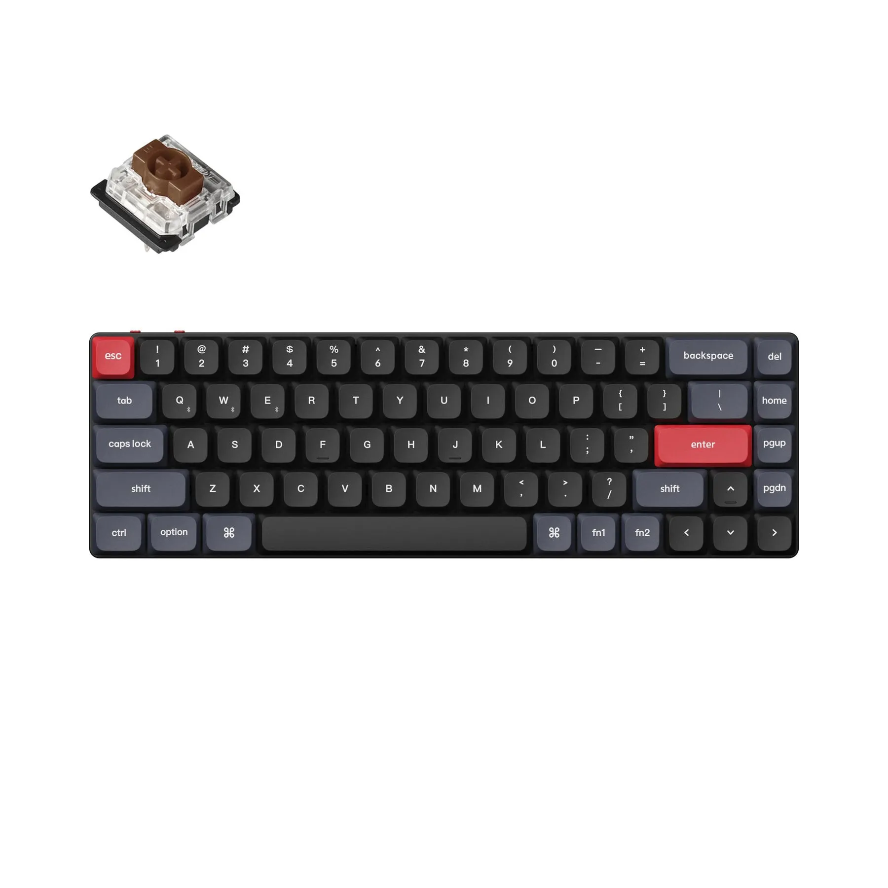 Keychron K7 Pro QMK/VIA Wireless Custom Mechanical Keyboard(US ANSI Layout)