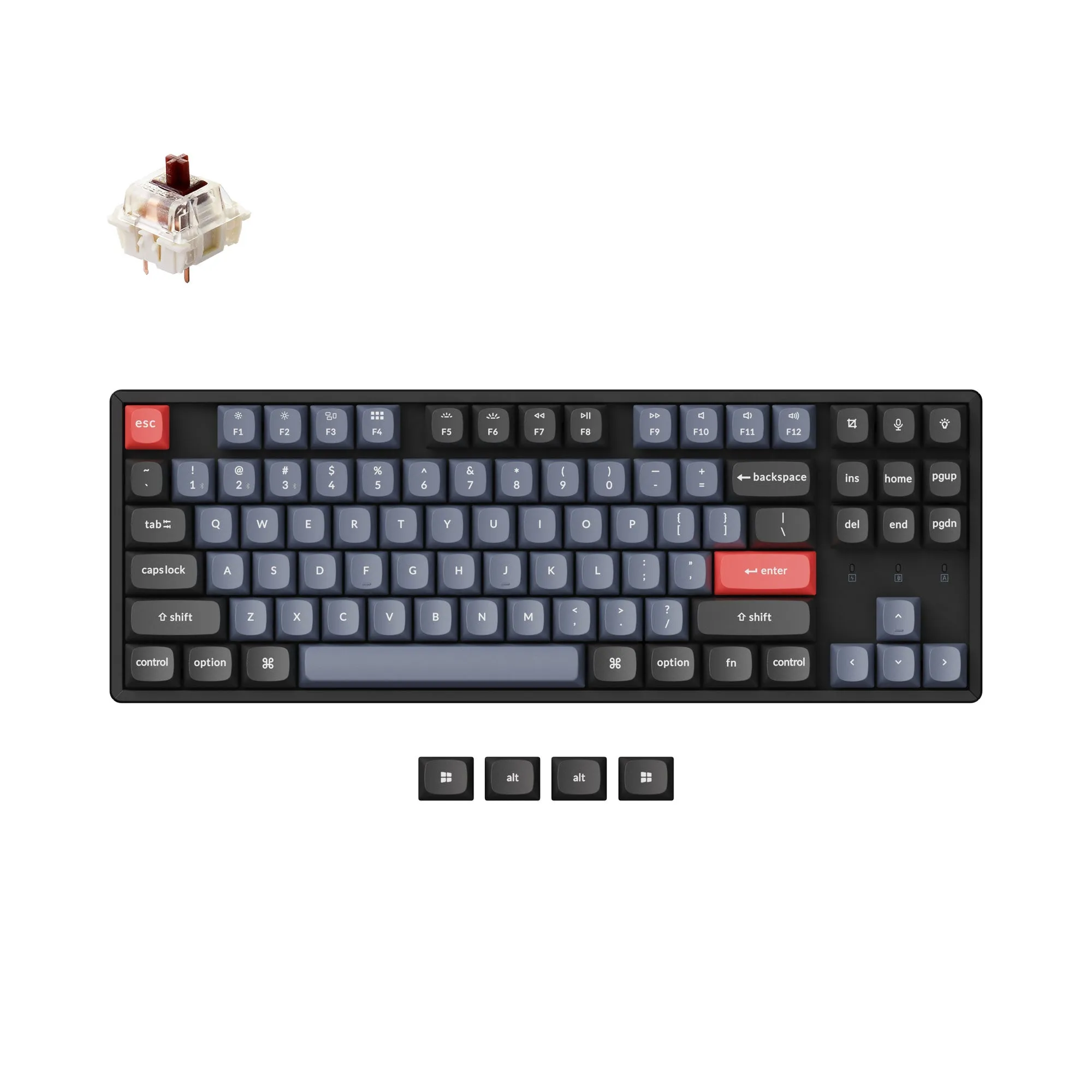 Keychron K8 Pro QMK/VIA Wireless Mechanical Keyboard