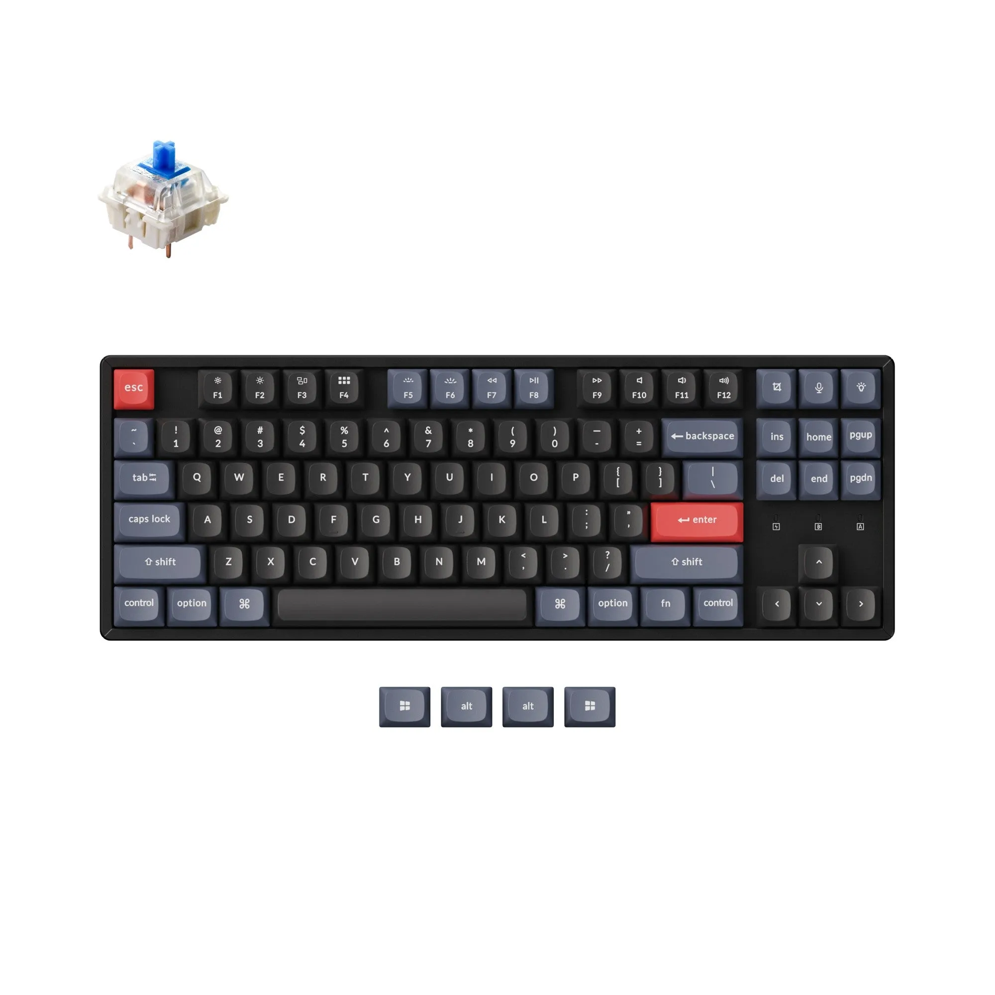 Keychron K8 Pro QMK/VIA Wireless Mechanical Keyboard