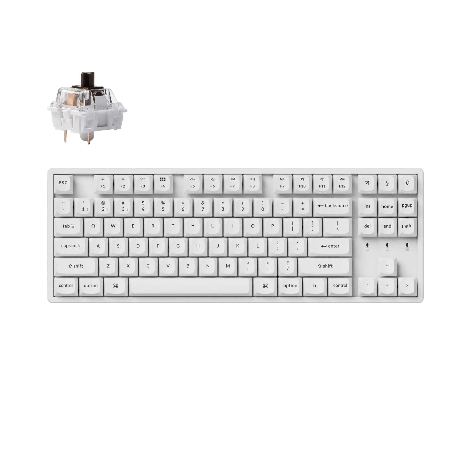 Keychron K8 Pro QMK/VIA Wireless Mechanical Keyboard