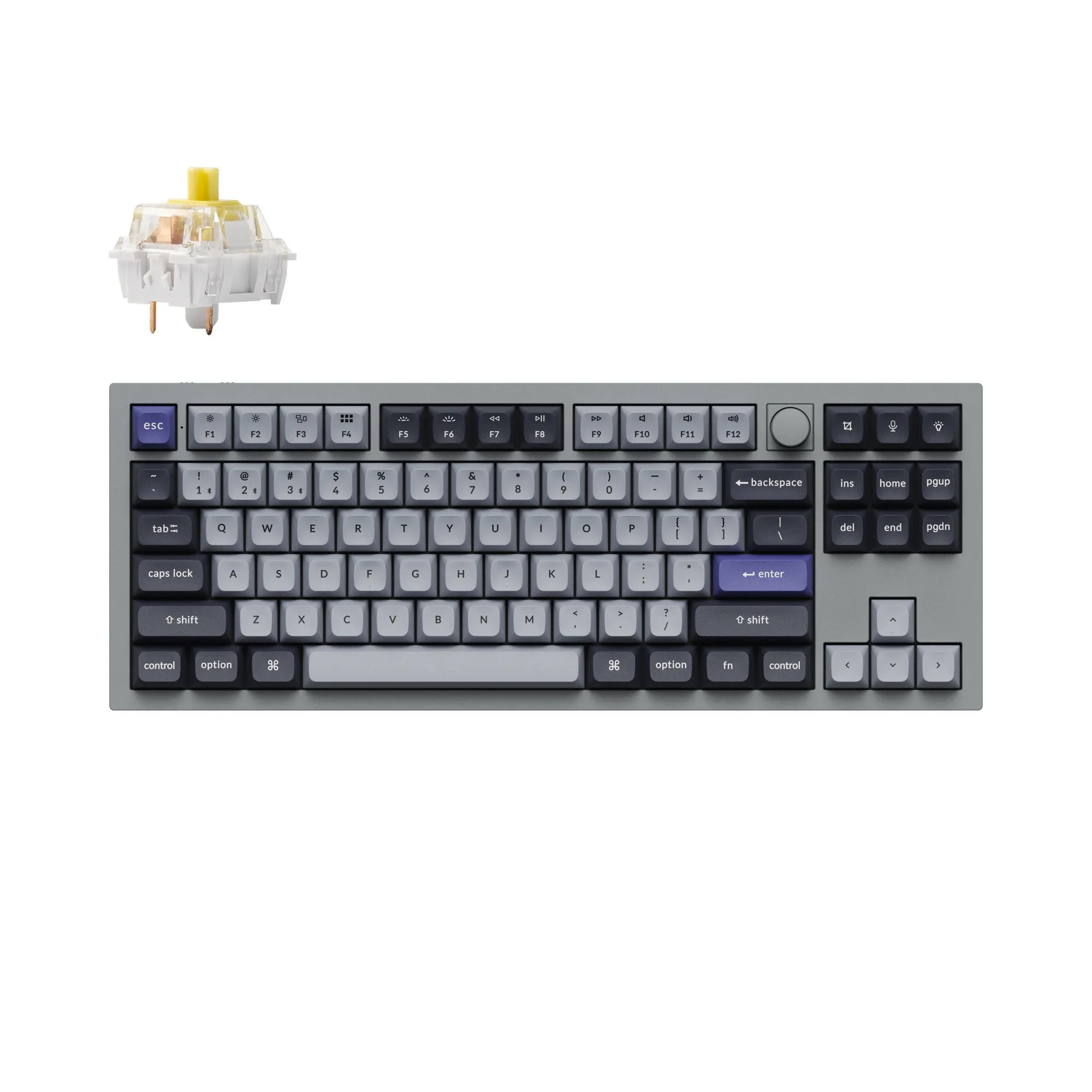 Keychron Q3 Pro QMK/VIA Wireless Custom Mechanical Keyboard