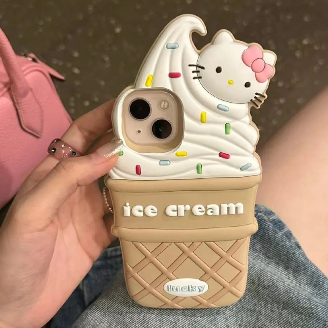 Kitty Ice Cream Phone Case