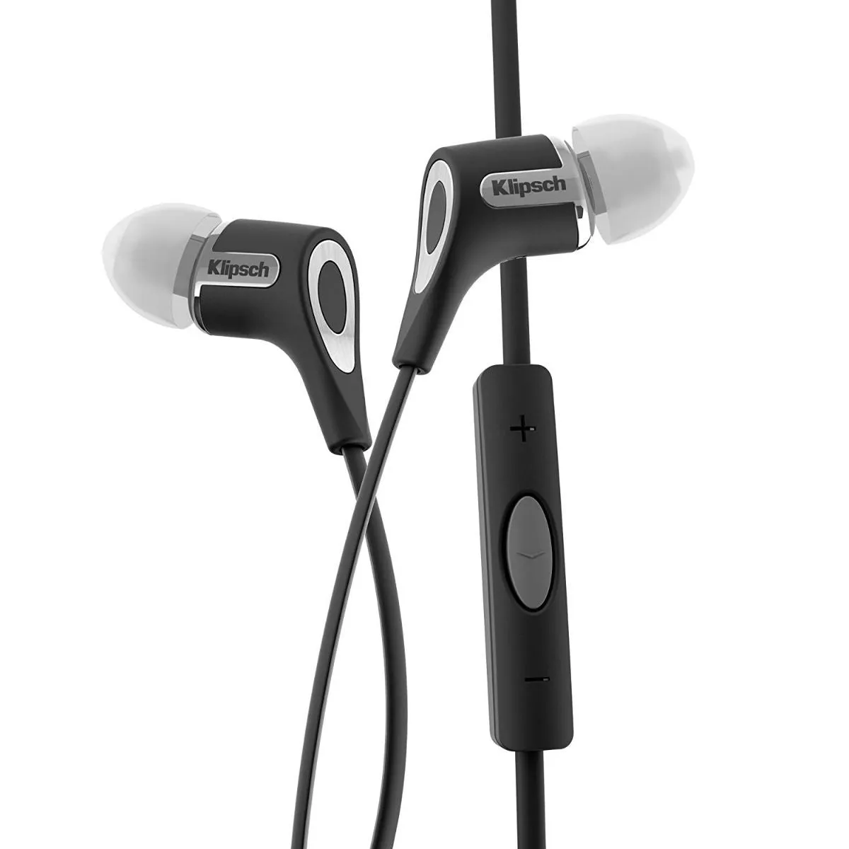 Klipsch R6i In-Ear Wired 3.5mm Headphones - Black/Silver