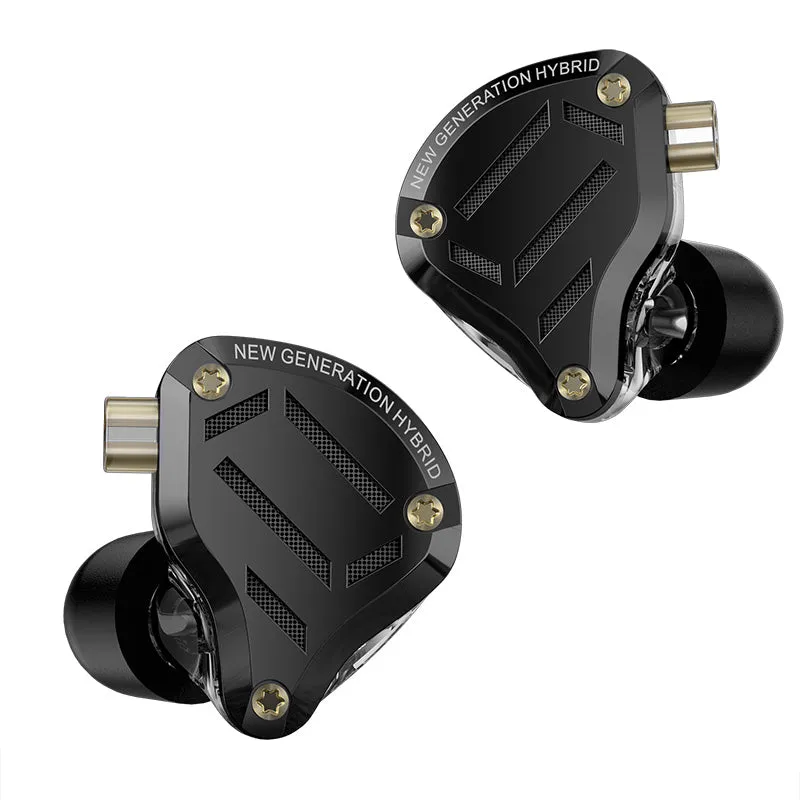 【KZ ZS10 Pro 2】  High-Performance Dynamic Driver Metal Monitor Earphone Noice Cancelling In Ear Game Music Sport HiFi Wired Headset