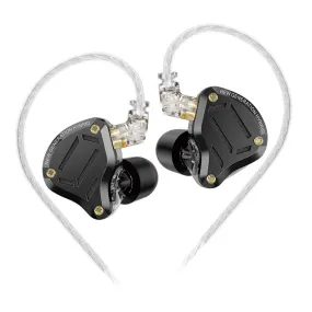 【KZ ZS10 Pro 2】  High-Performance Dynamic Driver Metal Monitor Earphone Noice Cancelling In Ear Game Music Sport HiFi Wired Headset