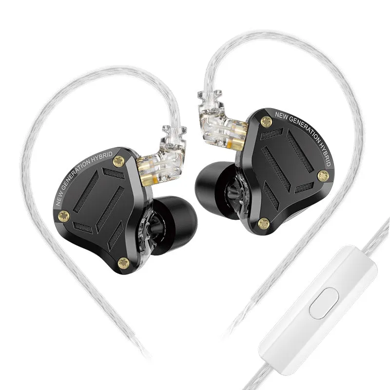 【KZ ZS10 Pro 2】  High-Performance Dynamic Driver Metal Monitor Earphone Noice Cancelling In Ear Game Music Sport HiFi Wired Headset