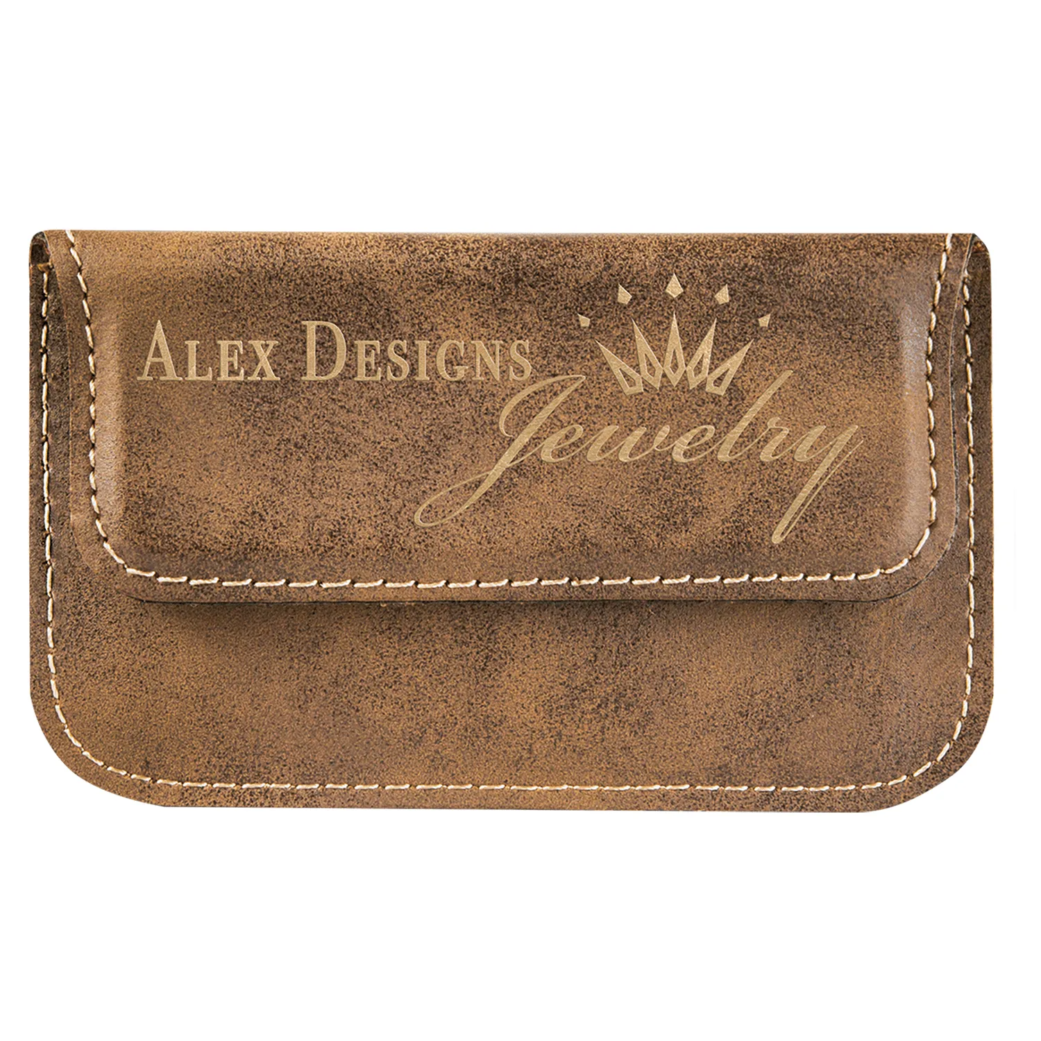 Leatherette Flexible Card Case