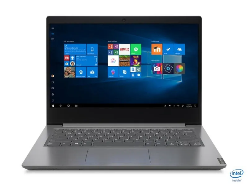 Lenovo 82C2006PAU, V14-IGL, 14" HD Screen, Intel Celeron N4040, 8GB DDR4 RAM, 256GB NVMe SSD, Wireless AC Bluetooth, Windows 10 Home, 1 Year Warranty