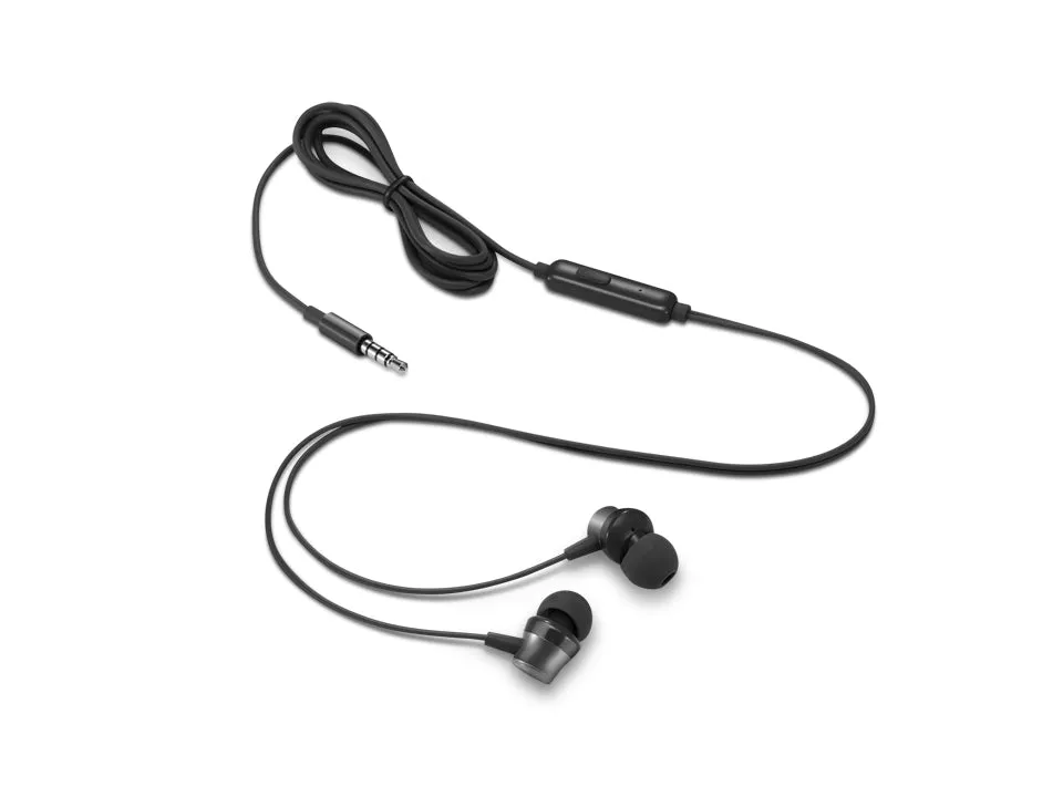 Lenovo Analog Gen 2 - Earphones With Mic - In-Ear - Black - For Thinkcentre M60q Chromebox, M70s Gen 3, M70t Gen 3, Thin