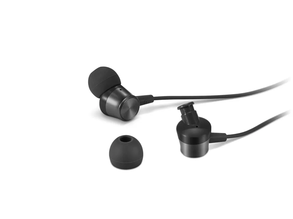 Lenovo Analog Gen 2 - Earphones With Mic - In-Ear - Black - For Thinkcentre M60q Chromebox, M70s Gen 3, M70t Gen 3, Thin