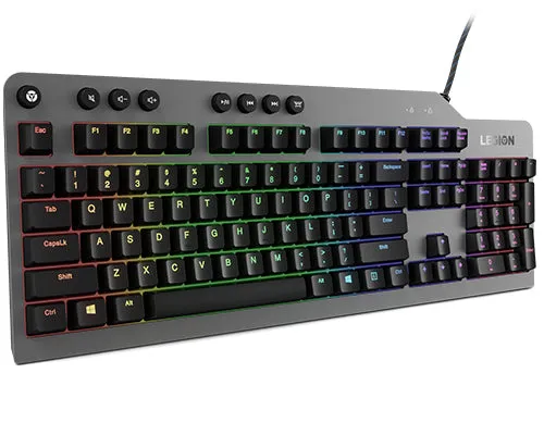 Lenovo Legion K500 RGB Mechanical Gaming Keyboard, USB, Detachable Palm Rest, US English - GY40T26478