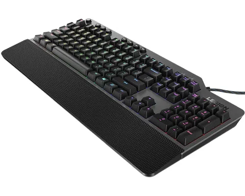 Lenovo Legion K500 RGB Mechanical Gaming Keyboard, USB, Detachable Palm Rest, US English - GY40T26478