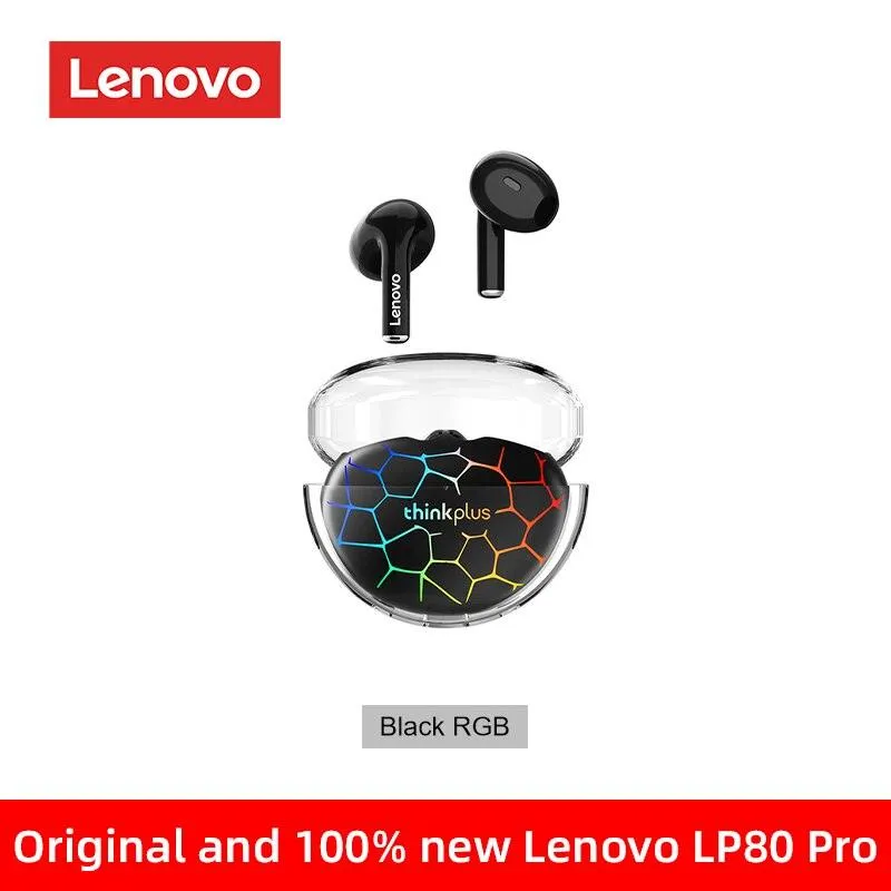 Lenovo LP80 Pro RGB TWS Bluetooth Headset