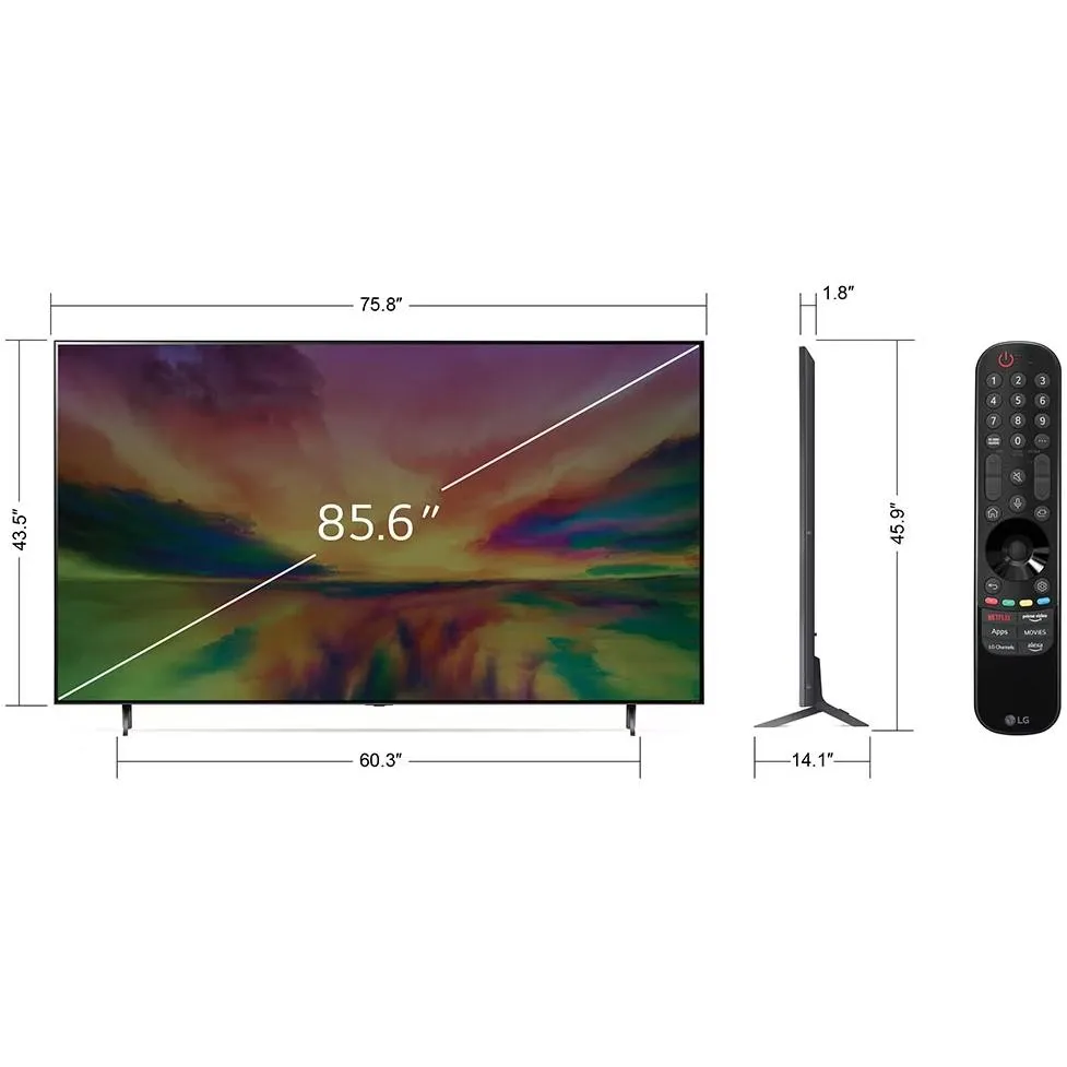 LG 50-inch QNED 4K UHD Smart TV 50QNED80URA