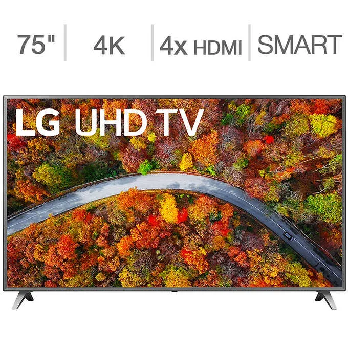 LG 75" Class - UN9070 Series - Smart TV 4K UHD LED LCD(Refurbished)Tv's ONLY for delivery in San Diego and Tijuana