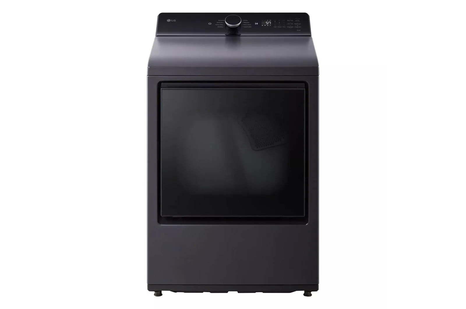 Lg DLE8400BE 7.3 cu. ft. Ultra Large Capacity Rear Control Electric Dryer with LG EasyLoad™ Door and AI Sensing