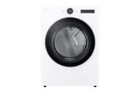 Lg DLEX6500W 7.4 cu. ft. Smart Front Load Electric Dryer with AI Sensor Dry & TurboSteam™ Technology