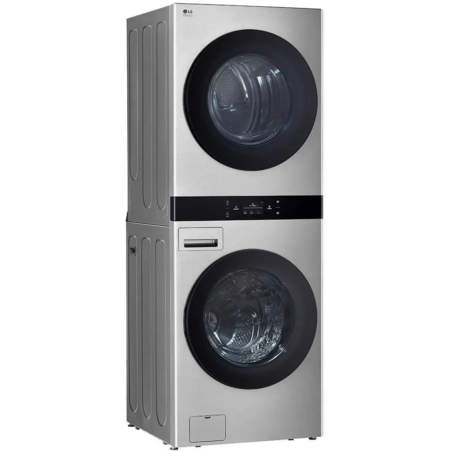 LG STUDIO Stacked Washer/Dryer Electric Laundry Center with Allergiene® Cycle SWWE50N3