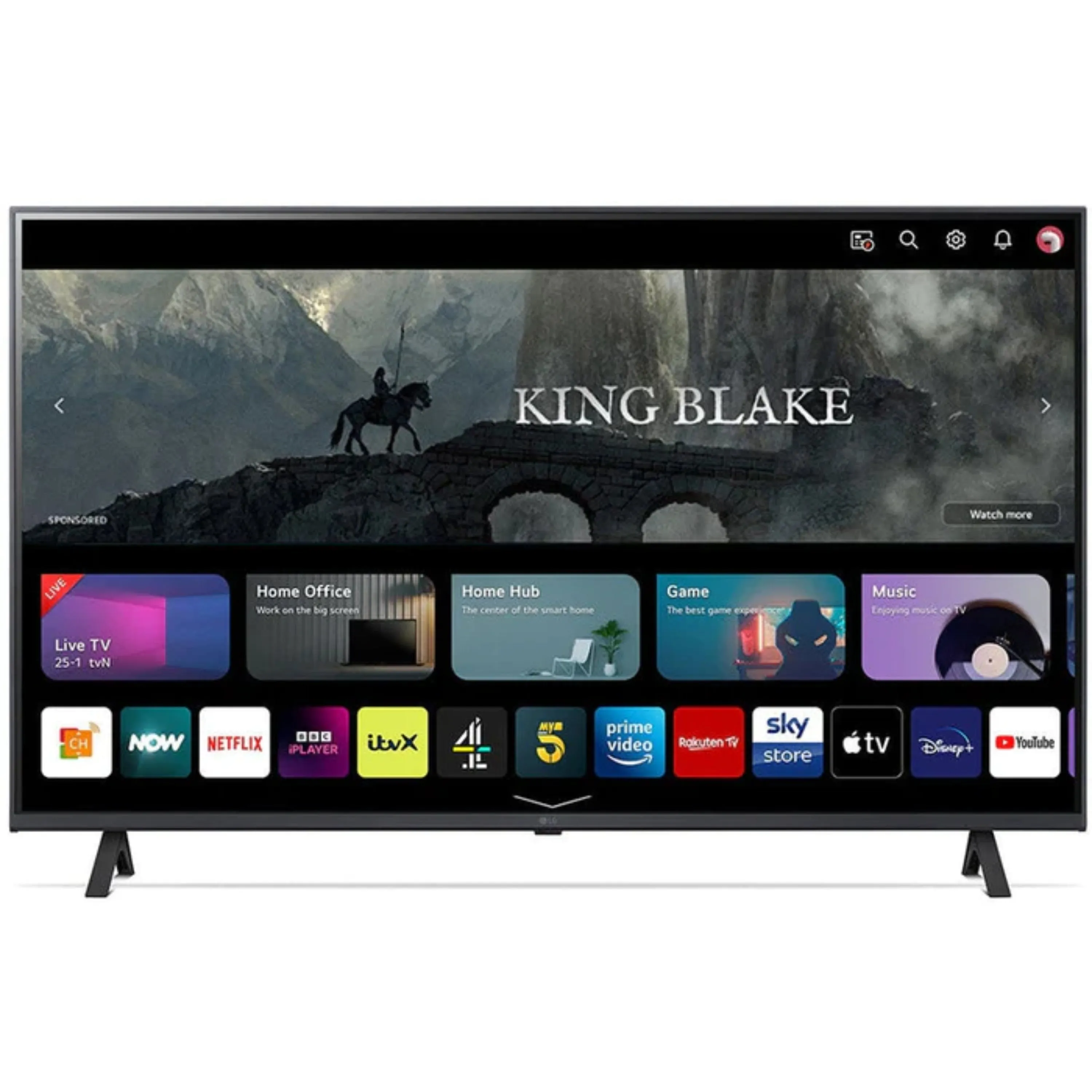 LG UR78006LB.AEK 4K SMART TV