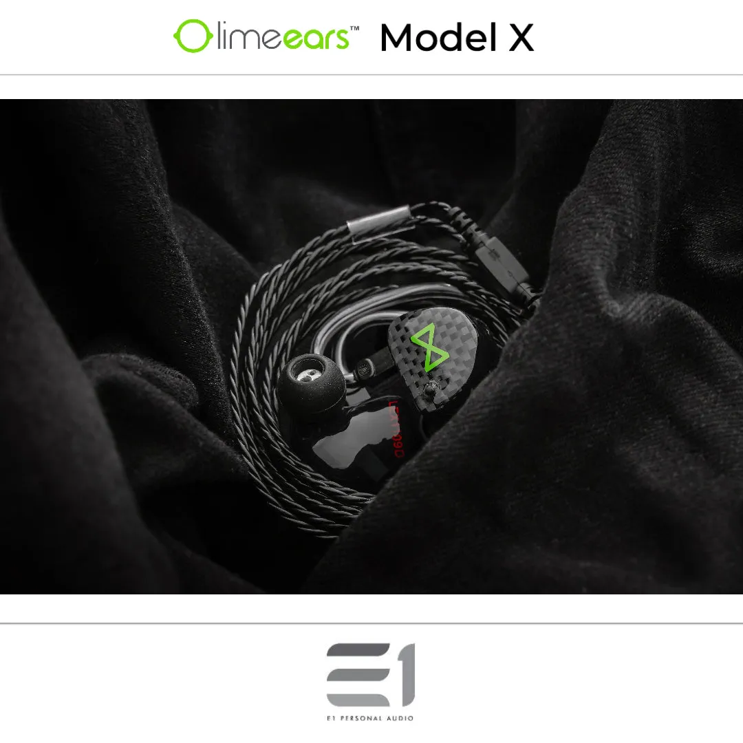 Lime Ears Model X Universal / Custom-Fit In-ear Monitors