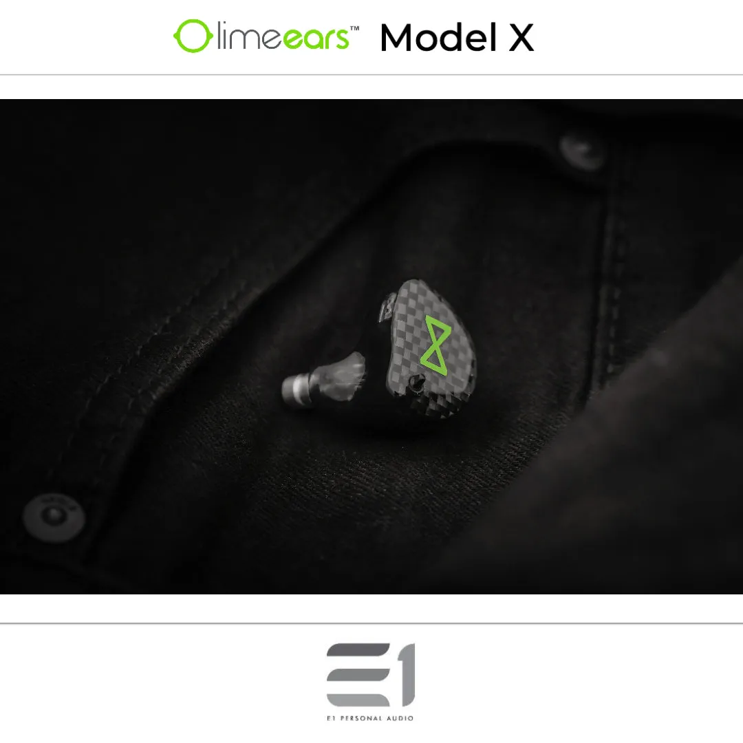 Lime Ears Model X Universal / Custom-Fit In-ear Monitors