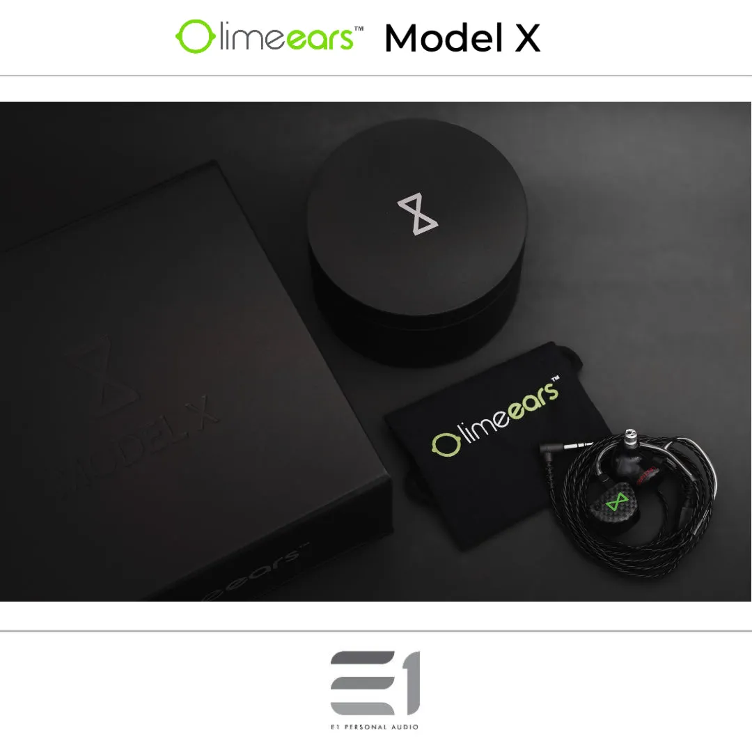 Lime Ears Model X Universal / Custom-Fit In-ear Monitors