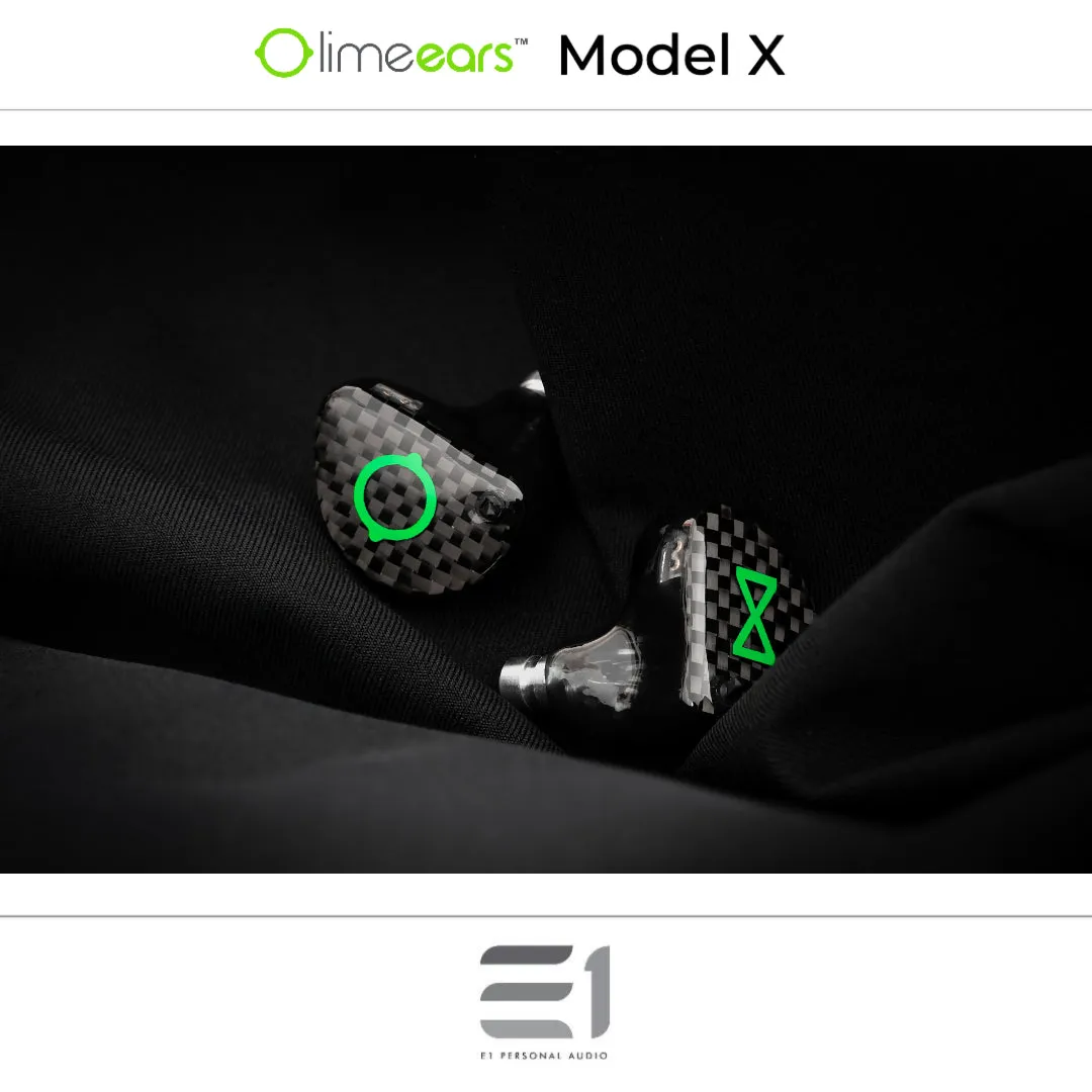 Lime Ears Model X Universal / Custom-Fit In-ear Monitors