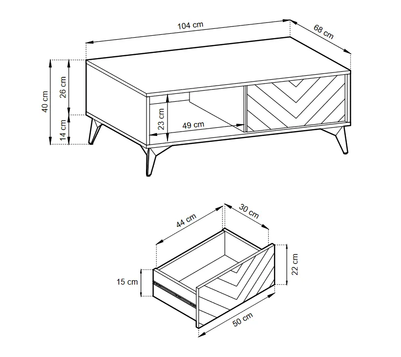 LIVING ROOM DIAMOND FURNITURE SET