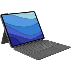 Logitech Combo Touch Case for iPad Pro 12.9" 5th/6th Gen (Oxford Grey)