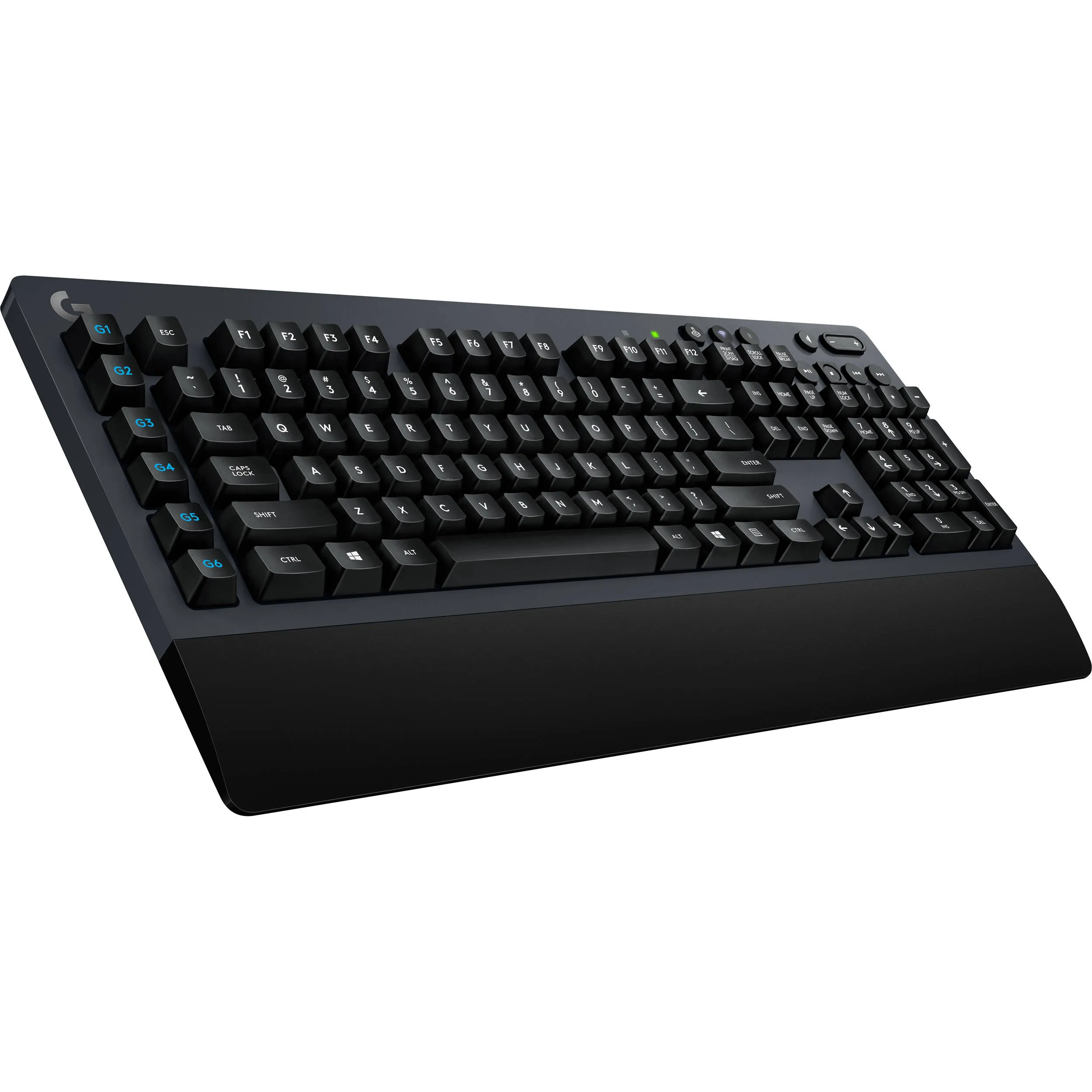 Logitech G613 Wireless Mechanical Gaming Keyboard (Romer-G Tactile Switch) with 6 Macro G-Keys Phone Stand Bluetooth