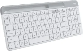 Logitech K580 Slim Multi-Device Wireless Keyboard (English Version) - Pearl White 珍珠白色 920-009211 原裝行貨