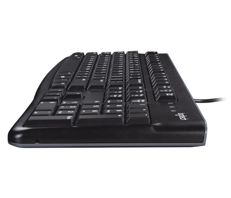 Logitech MK120 CORDED KEYBOARD AND MOUSE COMBO Plug-and-Play USB Combo