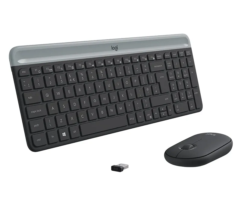 Logitech Mk470 Wireless Combo Black Qwertz De