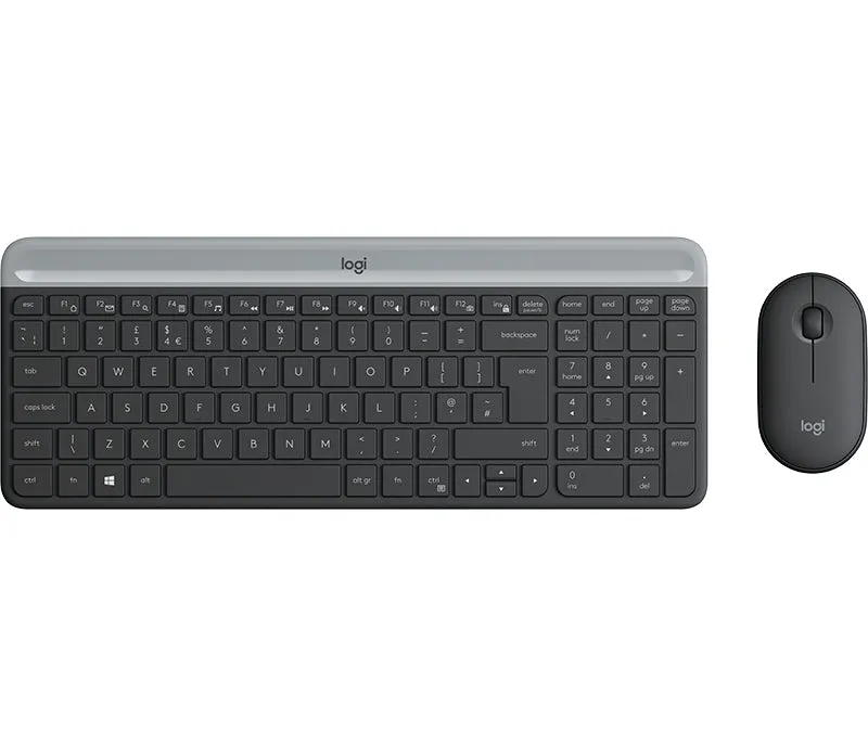 Logitech Mk470 Wireless Combo Black Qwertz De