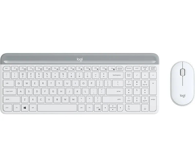 Logitech Mk470 Wireless Combo White Qwertz De