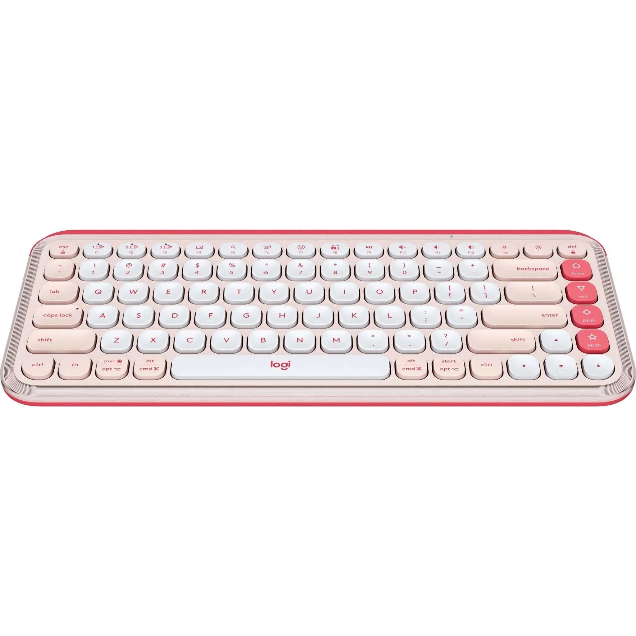 Logitech POP Icon Keys Wireless Keyboard (Rose)