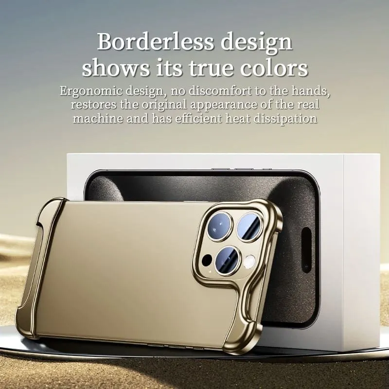 Luxury Metal Heat Dissipation Phone Case For iPhone