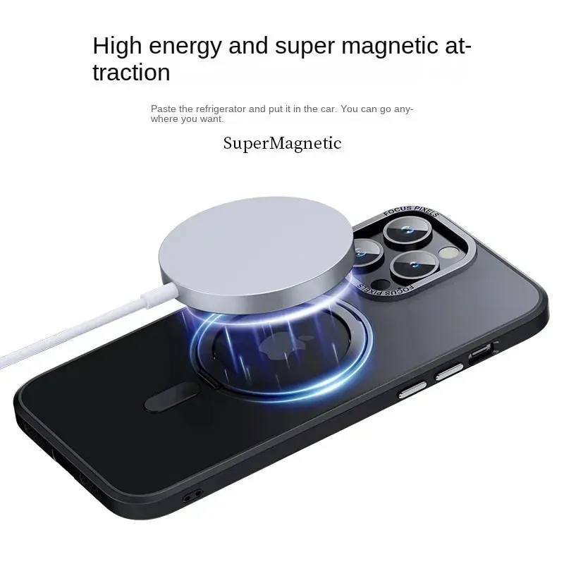 Magnetic 360° Rotating Stand Phone Case For iPhone