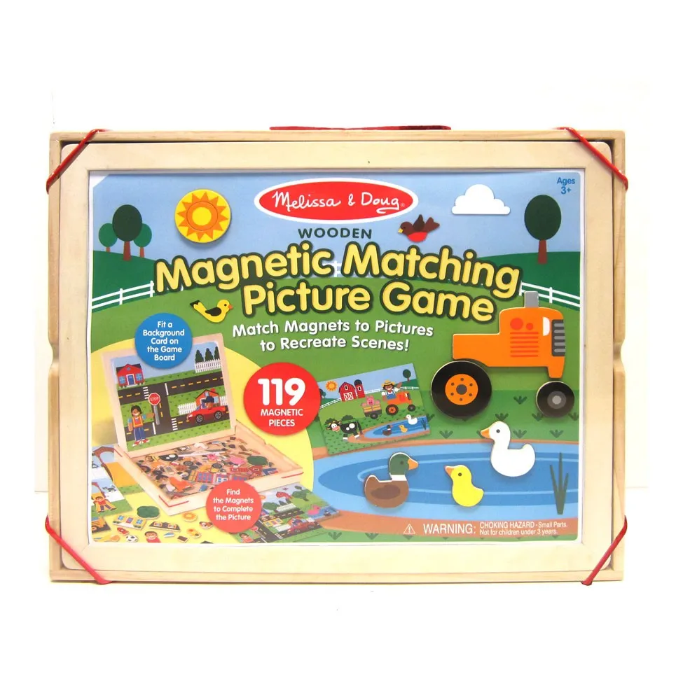 Magnetic Matching Picture Game