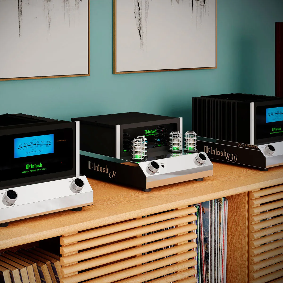 McIntosh C8 2-Channel Vacuum Tube Preamplifier