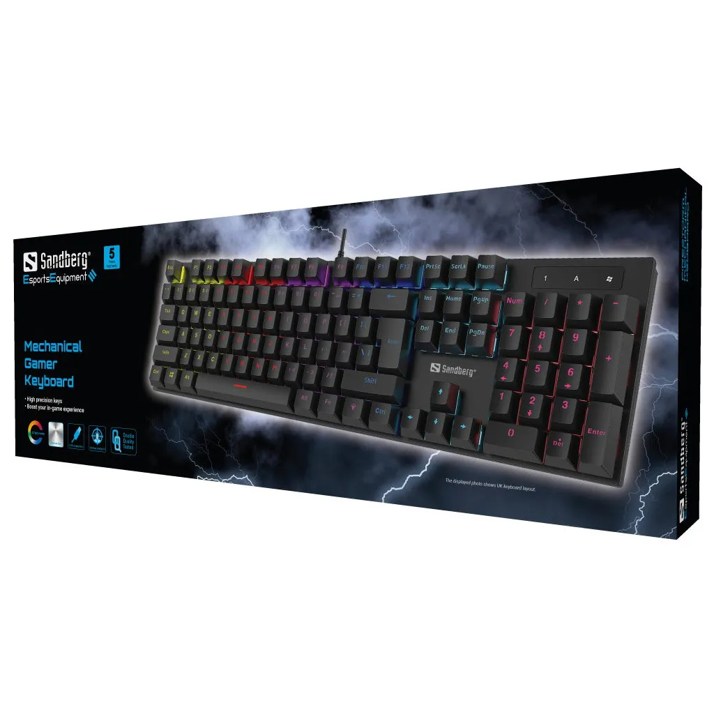 Mechanical Gamer Keyboard De